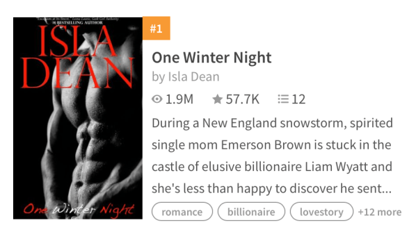One Winter Night_Wattpad 1